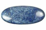 Polished Lapis Lazuli Palm Stone - Pakistan #250683-1